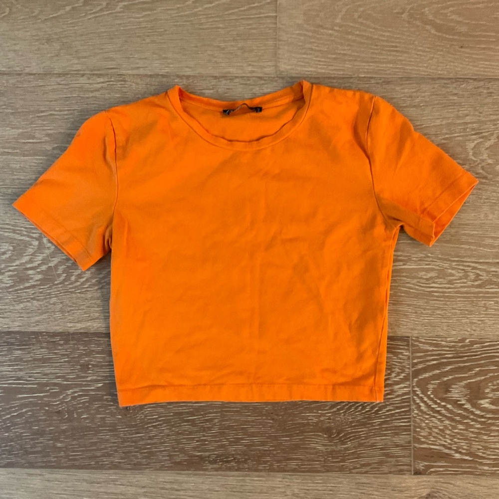 Fitted crop top